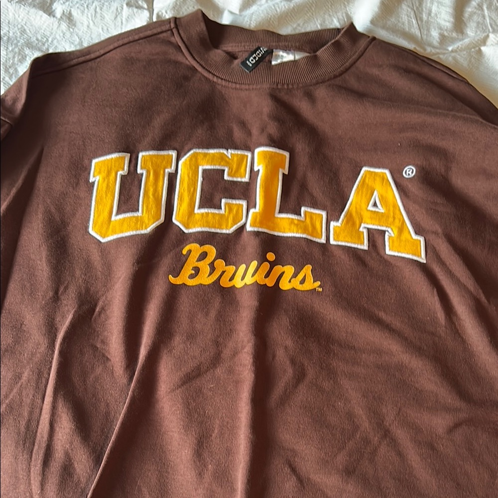 H&M Brown Sweatshirt with UCLA Tag